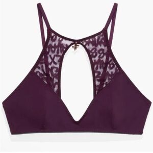 NWT Savage X Fenty TAGGED HIGH-NECK BRALETTE